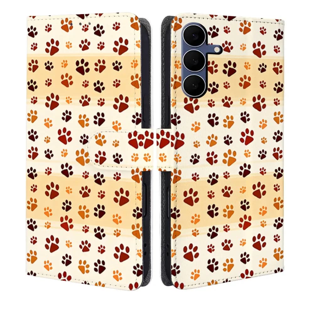 Custodia a libro magnetica con motivo animale per Tecno Camon 40 30s 20 Premier 19 17/Pova 7 6 5 Pro con slot per carte e portafoglio integrato