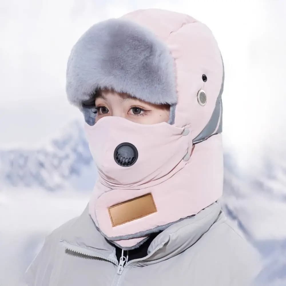 Cappelli Protettivi per le Orecchie, Ushanka Russa, Cappello da Sci con Paraorecchie e Occhiali, Cappelli Invernali Spessi, Berretti da Neve, Cappello Lei Feng, Sportivi