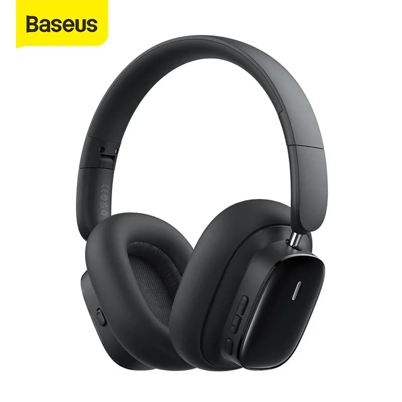 Baseus Bowie H1i Cuffie Wireless Bluetooth 5.3 Auricolari ANC Cancellazione del rumore Auricolari HiFi 3D Audio Fone Auricolare Gamer Pro