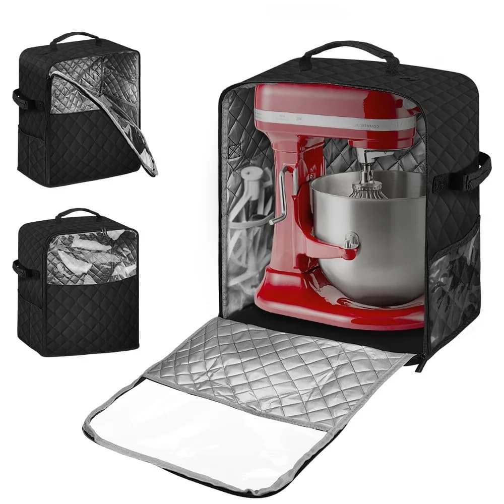 for Kitchen Aid Mixer Mixer Dust Cover Waterproof Multi Pockets Mixer Organizer Organizer Bag Durable Stand Mixer Cover