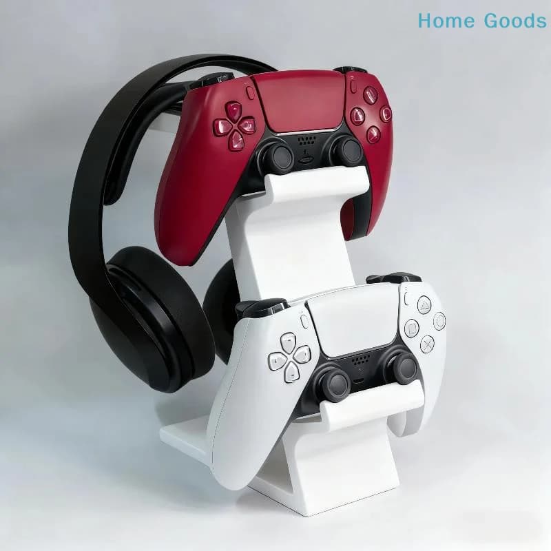 preferred3-in-1 Controller Stand Multifunction Gaming Headset Holder with Storage Rack for Desk Organizationproduct