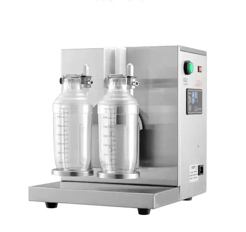 % una per 110 V 220 V Doppia tazza Bubble Tea Shaking Machine con timer Cocktail Boba Milk Tea Shaker