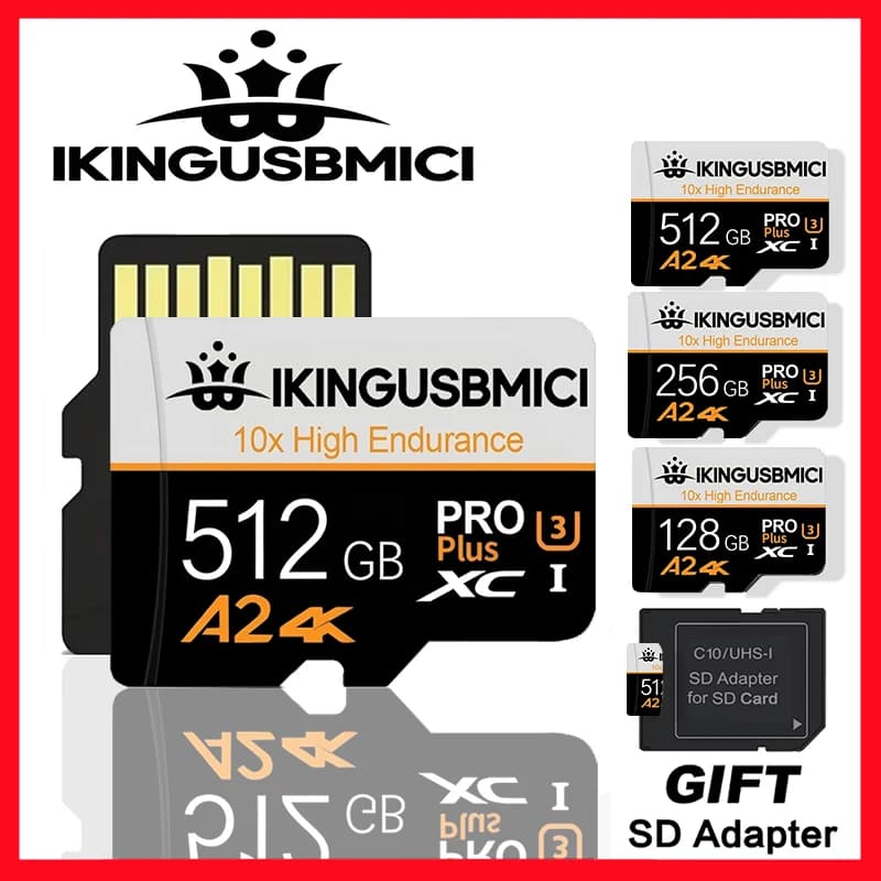 Universal SD Cards Micro SD Card TF Cards Memory Card 32GB 64GB 128GB Ultra HD U3 V30 4K for Driving Recorder Dash Cam