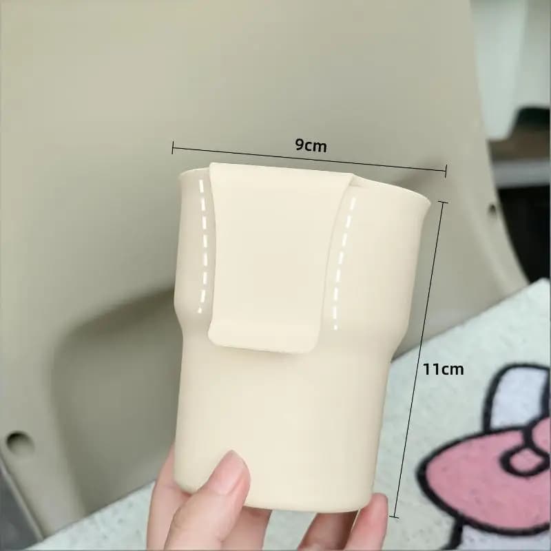 Car Water Cup Holder Mobile Phone Beverage Holder Trash Can Multifunctional Storage Box Auto Interior Accessories