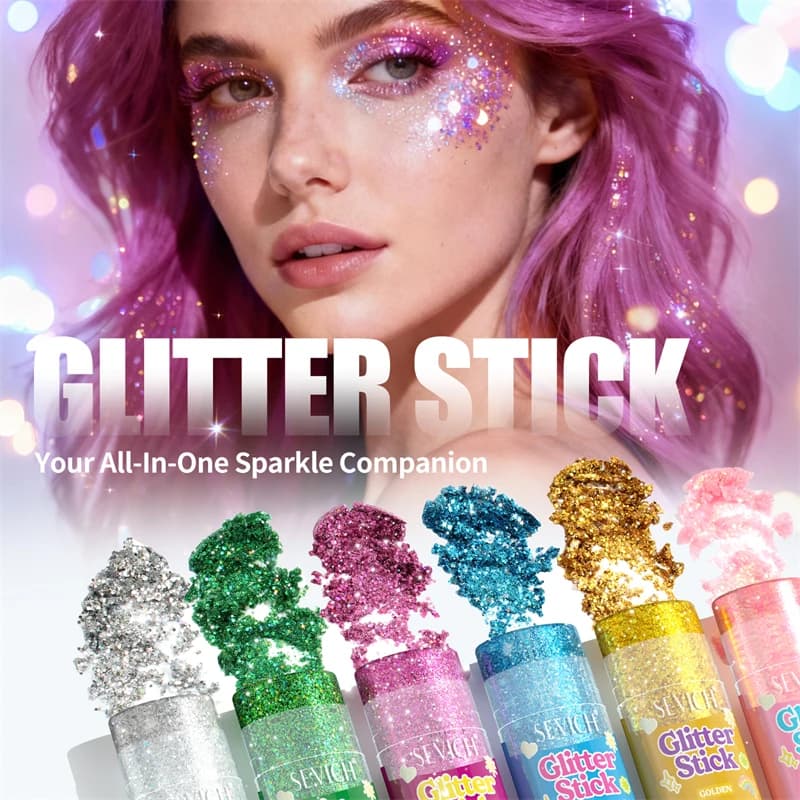 Gel glitter per il corpo a 8 colori Impermeabile lucido Glitter lucido per il corpo Viso Capelli Ombretto Festival Party Cosplay Cosmetici per il trucco
