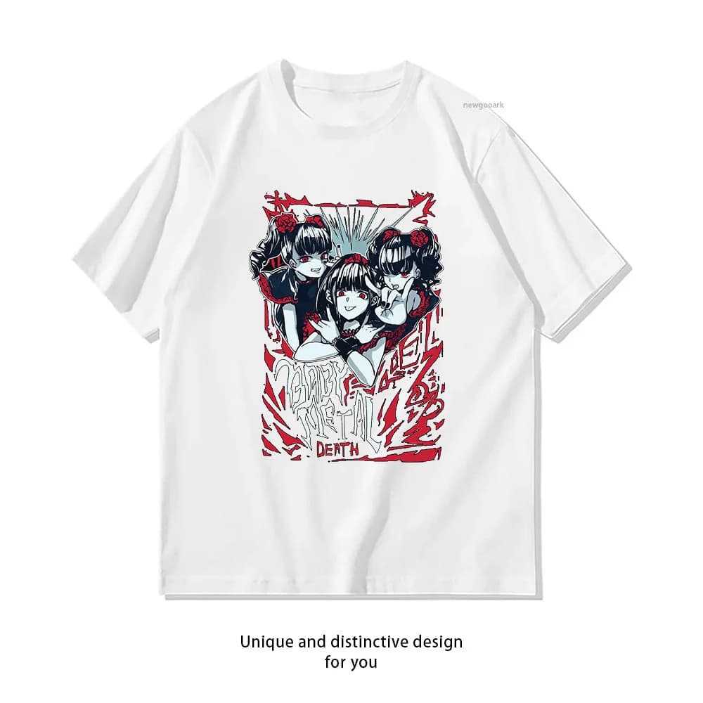 Baby Metal T-shirt Woman Man Summer Cotton Graphic T Shirts Adult Casual Breathable Outdoors Short-sleev Ropa Hombre S-3XL