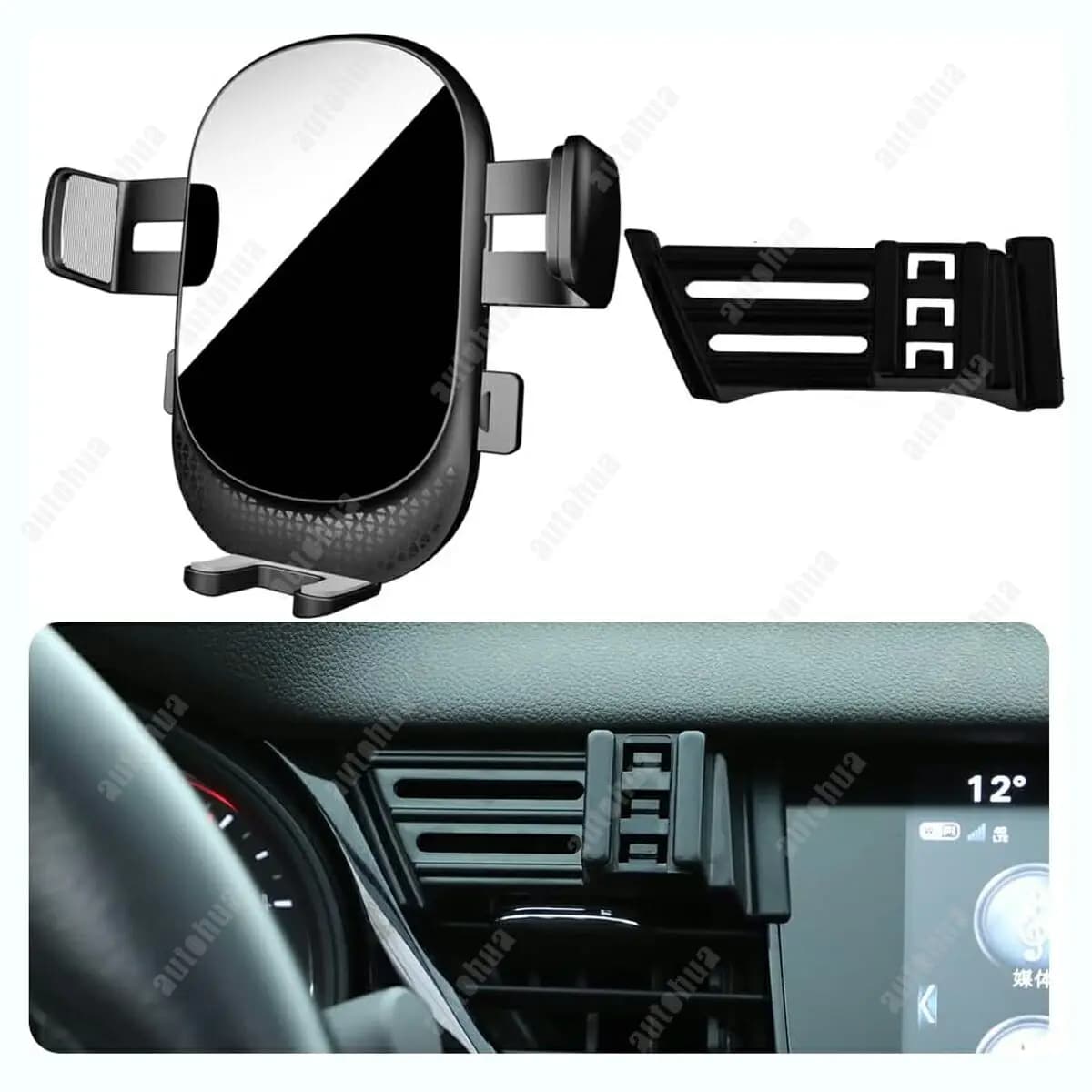 Supporto per telefono da auto per Buick Regal Sportback Regal TourX 18-20, supporto GPS da cruscotto con clip per iPhone e tutti i telefoni cellulari