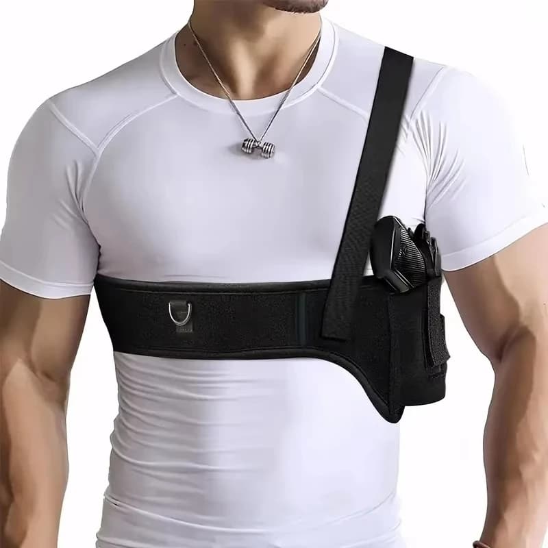 2026 Concealed Carry Shoulder Holster Underarm Waist Belt Invisible Tactical Gun Holster for Outdoor Running Hiking Men Women
