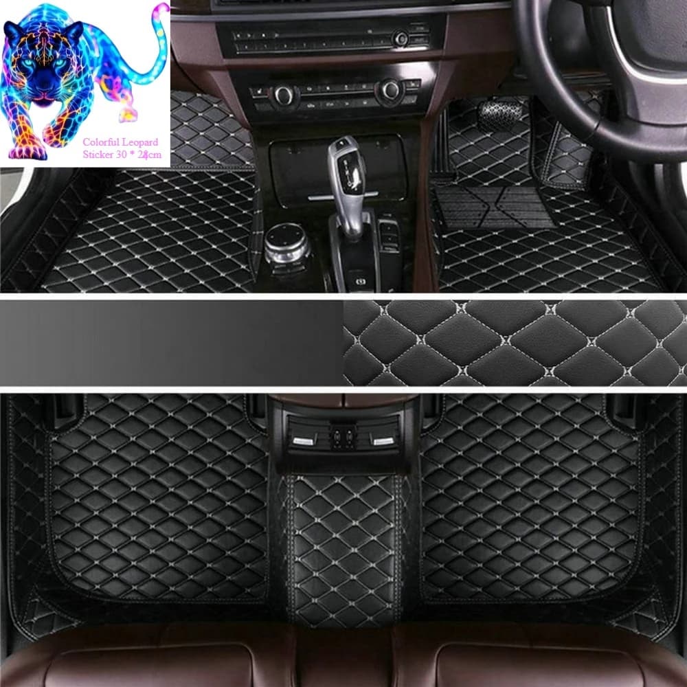 Tappetini Auto su Misura per MINI CLUBMAN 4 Porte/2012-2026, Accessori Auto di Lusso, Tappeti e Coperture per Guida a Sinistra/Destra