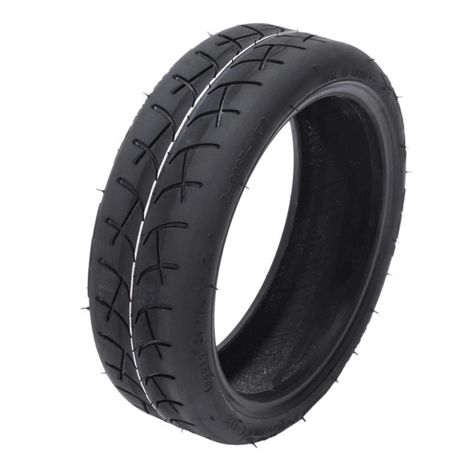 8.5 Inch Inflatable Tire For Xiaomi Electric Scooter Outer Rubber Wheel Replacement Part Black Road Pattern Commute