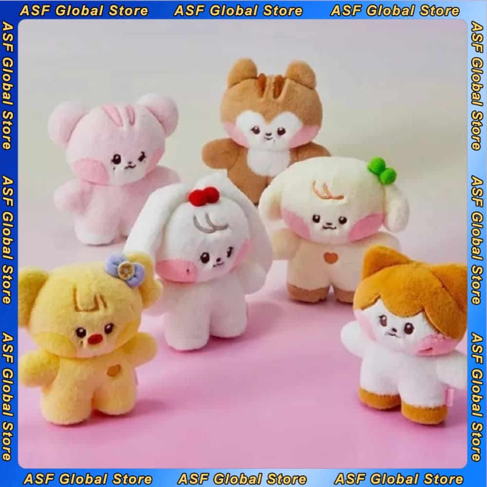 17 centimetri Nuovo MINIVE IVE Figura Periferica Peluche Modello BAMBOLA Carino e Morbido Decorazione Della Stanza Ornamenti Per Bambini Compleanno Festival Regalo Giocattoli