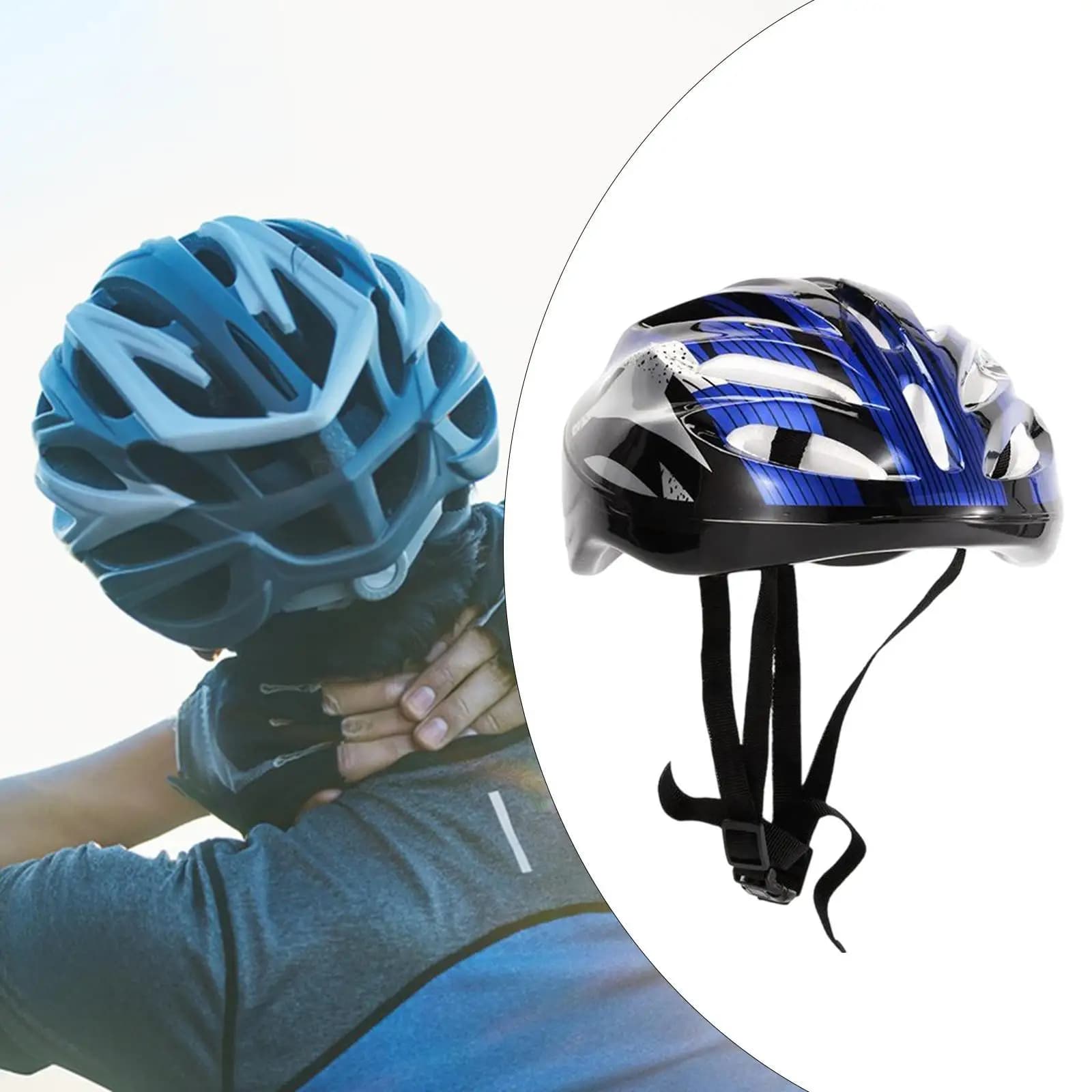 Unisex Roller Skating Helmet Strong Impact Absorption Bike Cycling Skateboard Equipment for Adult Safety