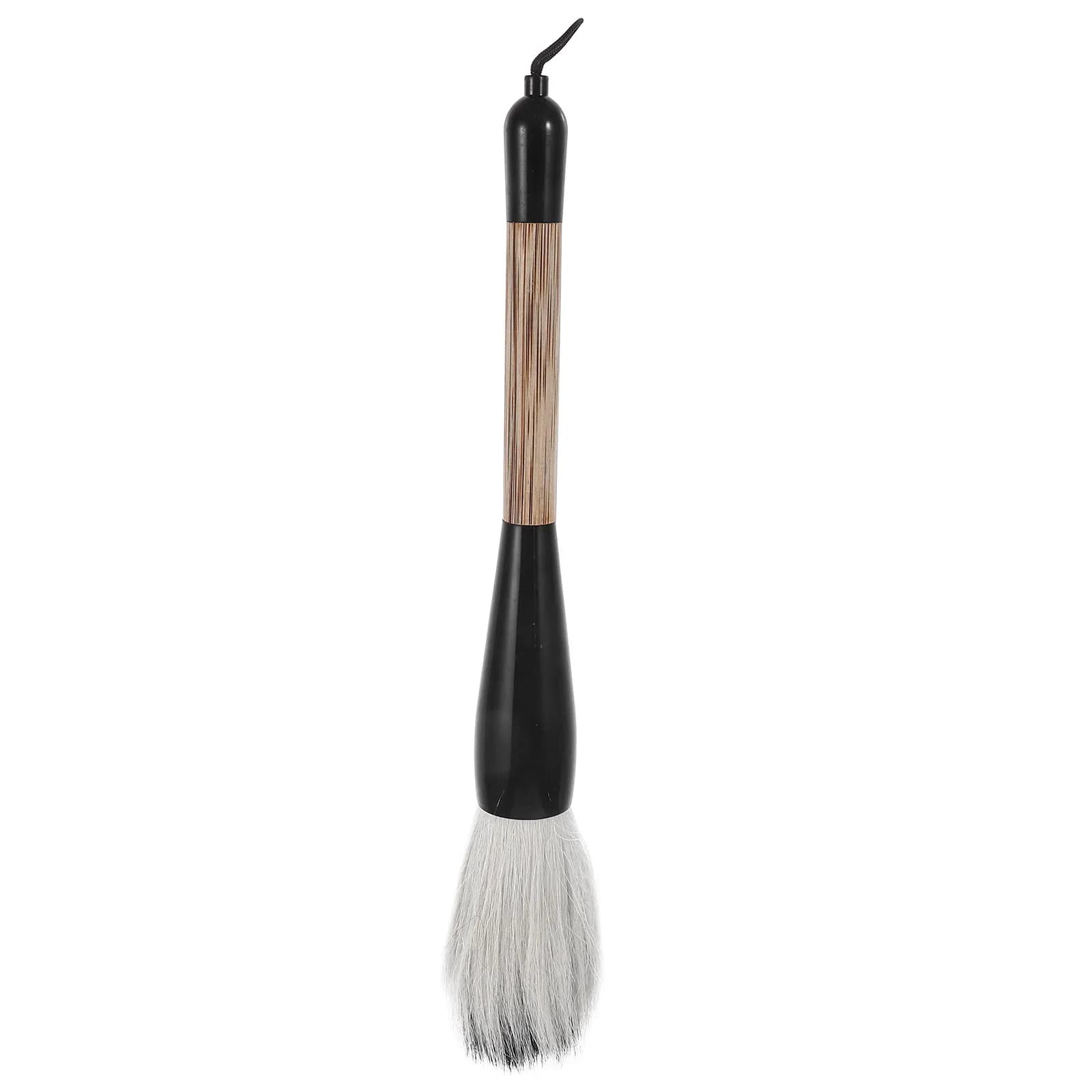 Chinese Calligraphy Brush Set for Beginners Traditional Wood Handle Wool Horsehair Tip Smooth Comfortable Grip Portable
