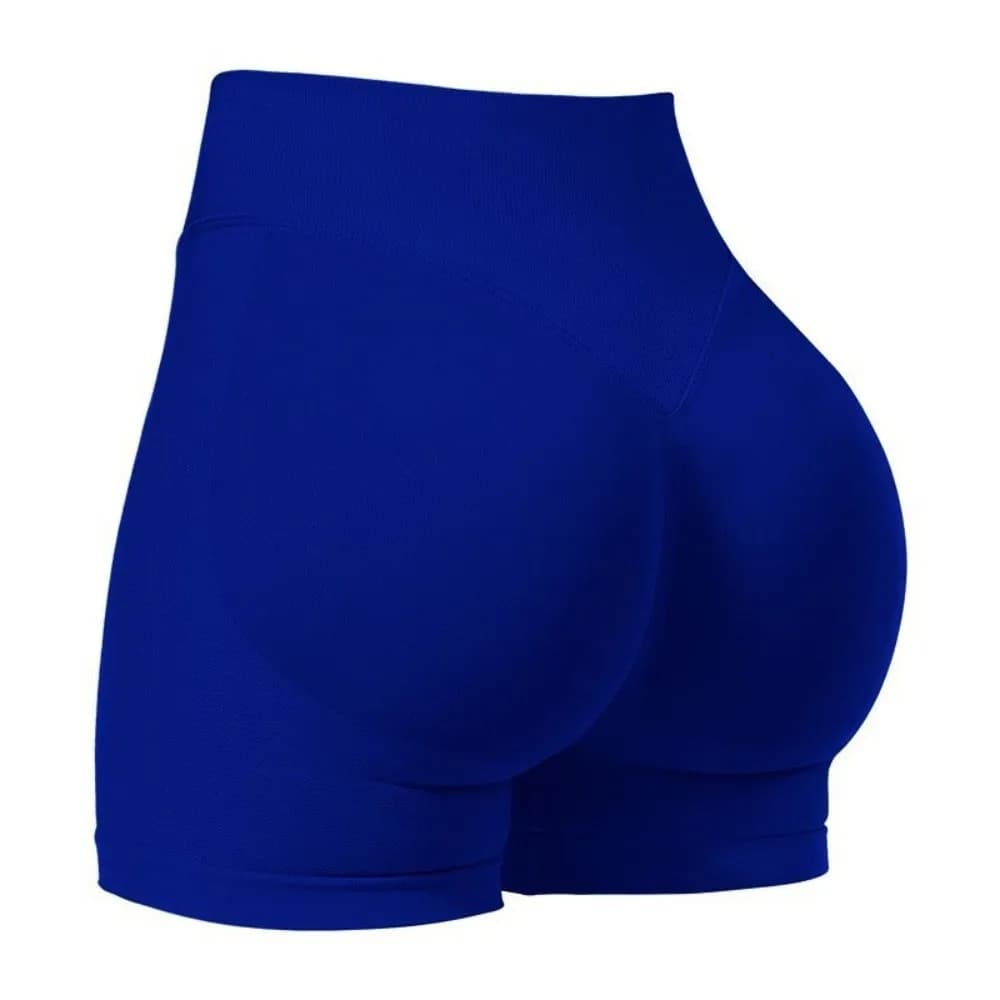 Sports Leggings Without Sewings, Breathable Gym Shorts, Adherents, Elastics, Monocolor, Cycling Shorts