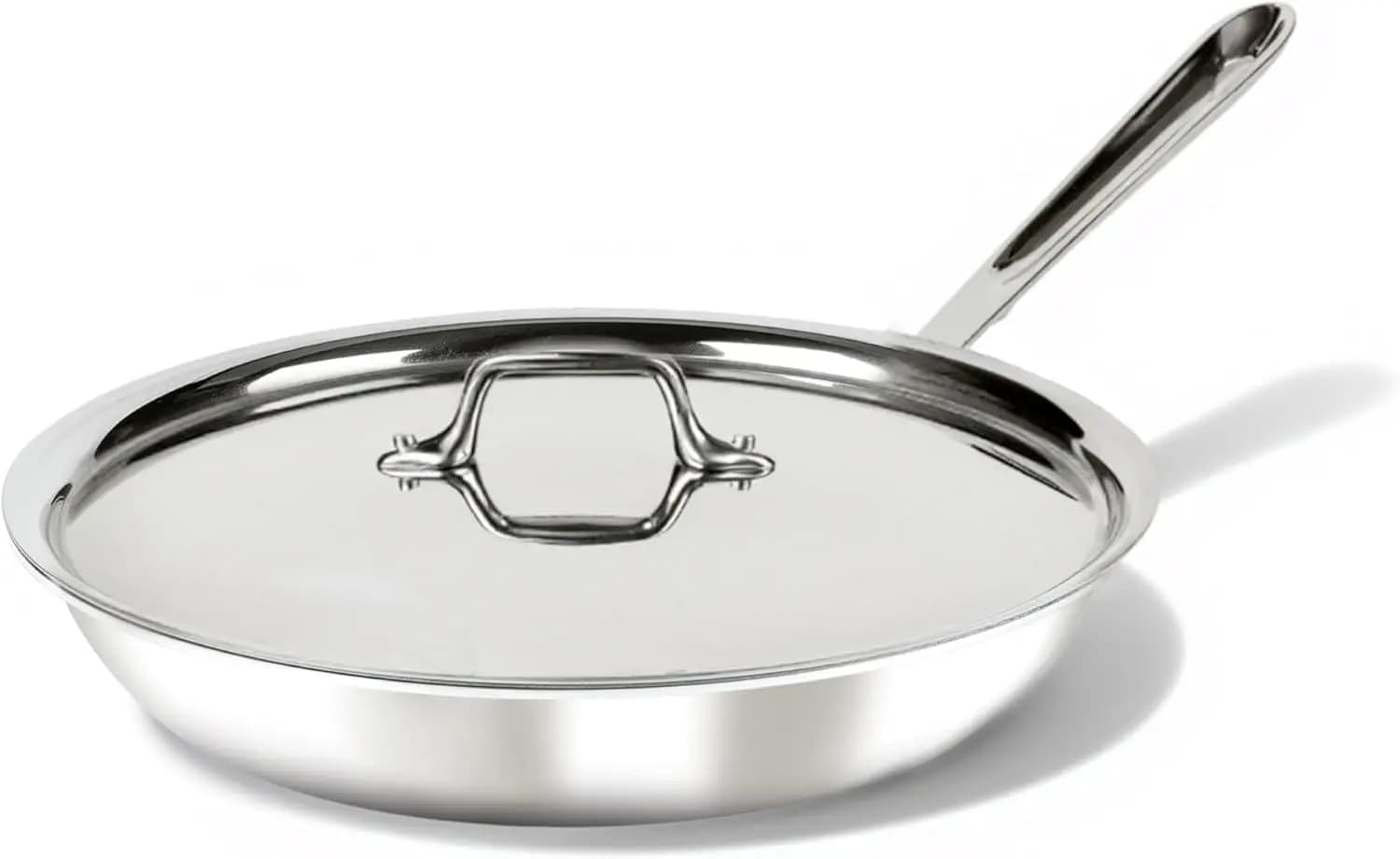 10 Inoxidable Stainless Steel Plate with Cover - Suitable for Oven, Compatible with Induction, Produced in USA