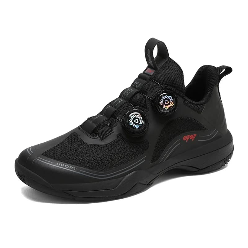 New sneakers from badminton unisex black size 36-45 breathable ping pong shoes in mesh wear-resistant volleyball shoes