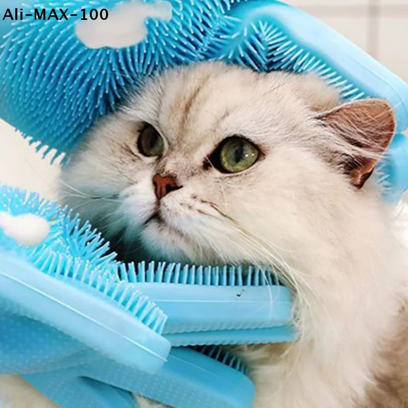 Guanto per la Pulizia e la Toelettatura di Animali Domestici, Guanto Magico per il Bagno di Cani e Gatti, Spugna per la Rimozione dei Peli, Guanto per Lavare i Piatti