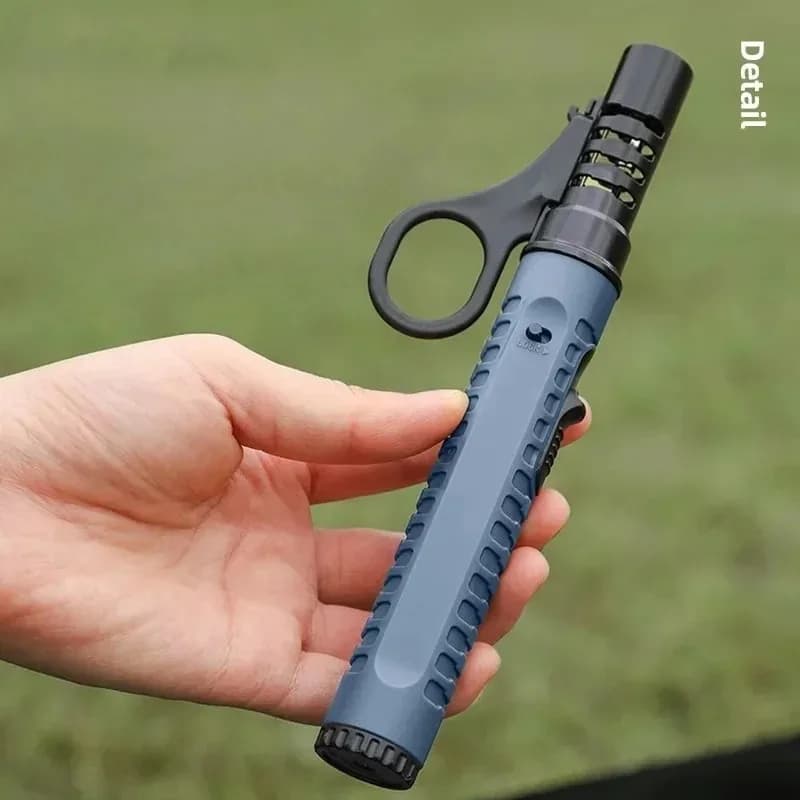 Nuovo Accensione da campeggio esterna Accendini portatili Pistola Stufa Accessori Campeggio Barbecue Lanciafiamme Accenditore gonfiabile Accendino