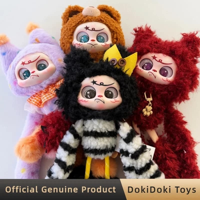 Nuova Serie Colliegogo Opps Cute Weird: Blind Box con Portachiavi Divertenti in Vinile e Peluche, Graziosi Ciondoli per Borse, Giocattoli Regalo per Ragazze a Compleanno