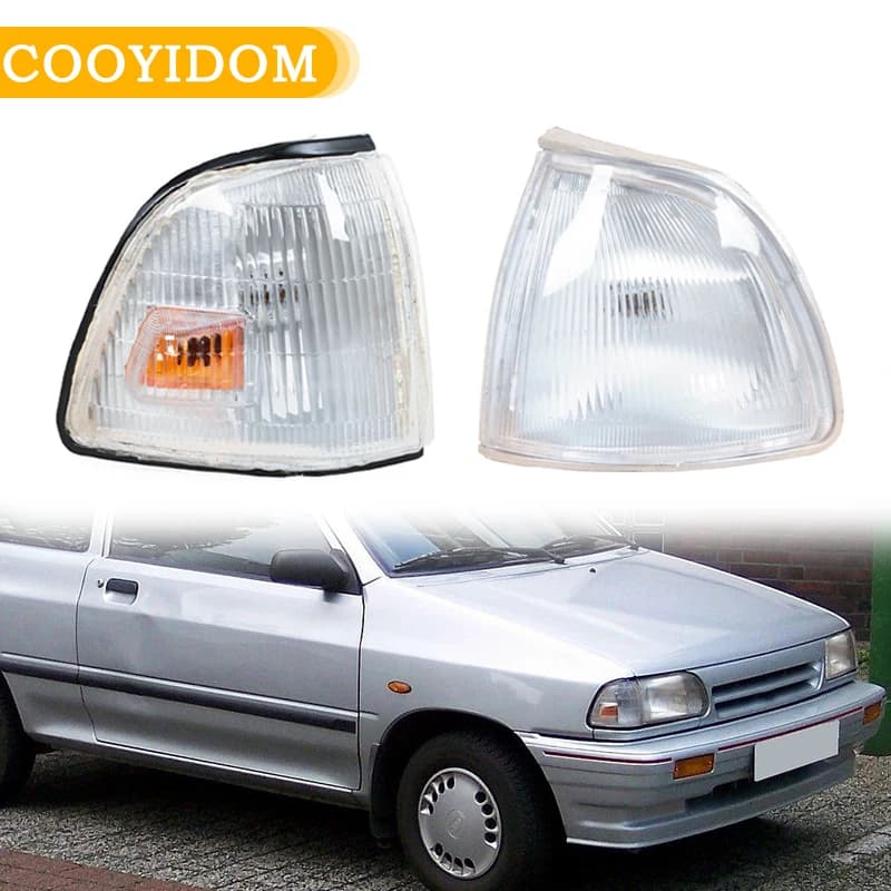 Auto Lato Anteriore Luce D'angolo Per KIA Pride 2000 2001 2002 2003 2004 Paraurti Indicatore Luce Alloggiamento Indicatore di Direzione Faro