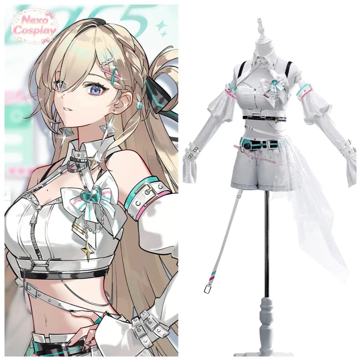Wuthering Waves Lynae Cosplay Costume Birthday party, game anime cosplay women's clothing NexoCosplay