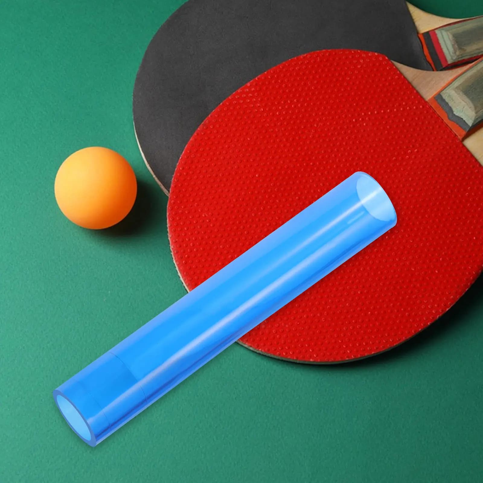 Set di Rulli in Plastica per Racchette da Ping Pong, per Montaggio Efficiente del Gommino, Prolunga la Durata della Racchetta