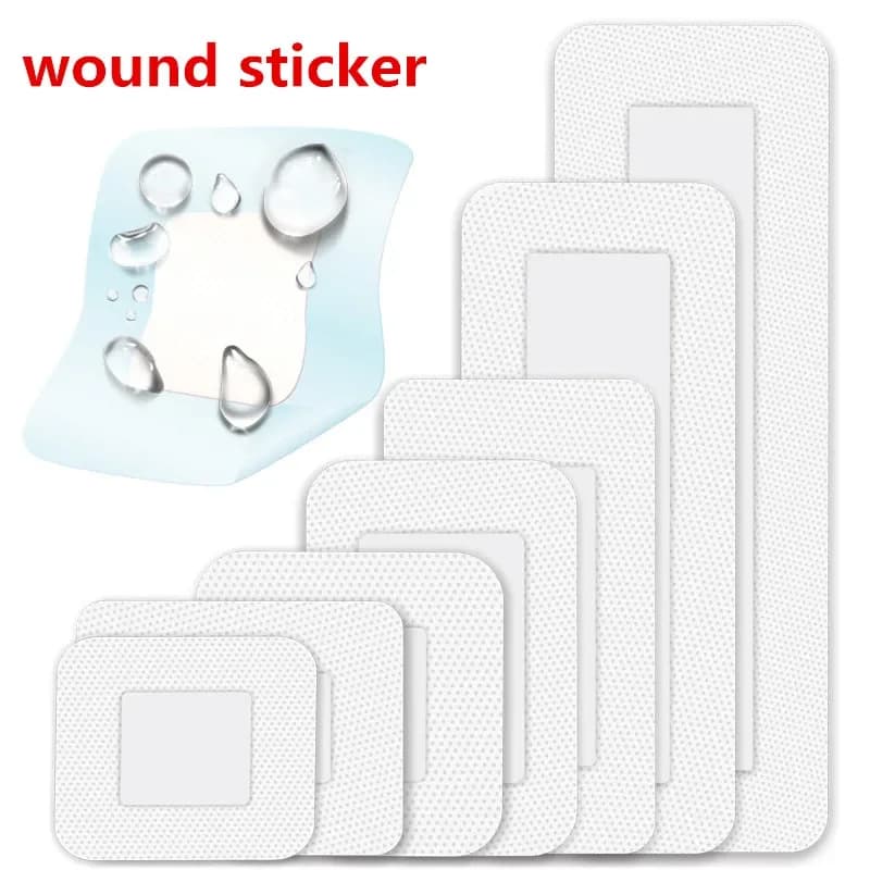 3 pz/set medicazioni per ferite Non tessute autoadesive mediche sterili Kit di pronto soccorso di emergenza adesivi medici Patch Anti-infezione