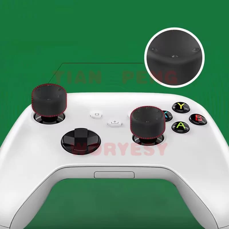 WYORESY heightened thumbstick cap for Sony PS5/PS4 controller universal non slip joystick upgrade accessory