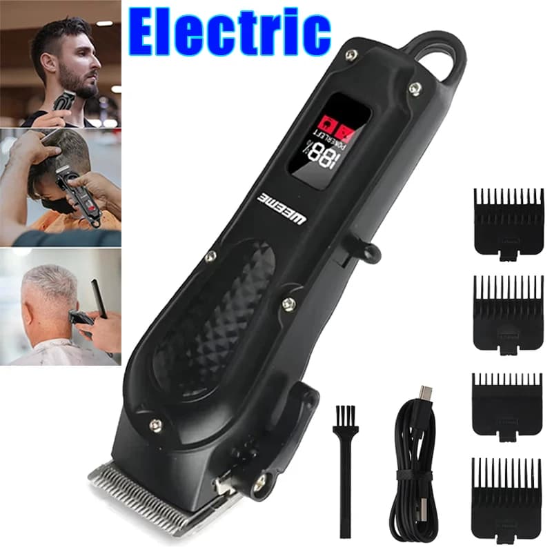 Electric Haircuts Vintage T9 2026 Wireless, Professional USB Refill Razor for Barbiere and Hairdresser