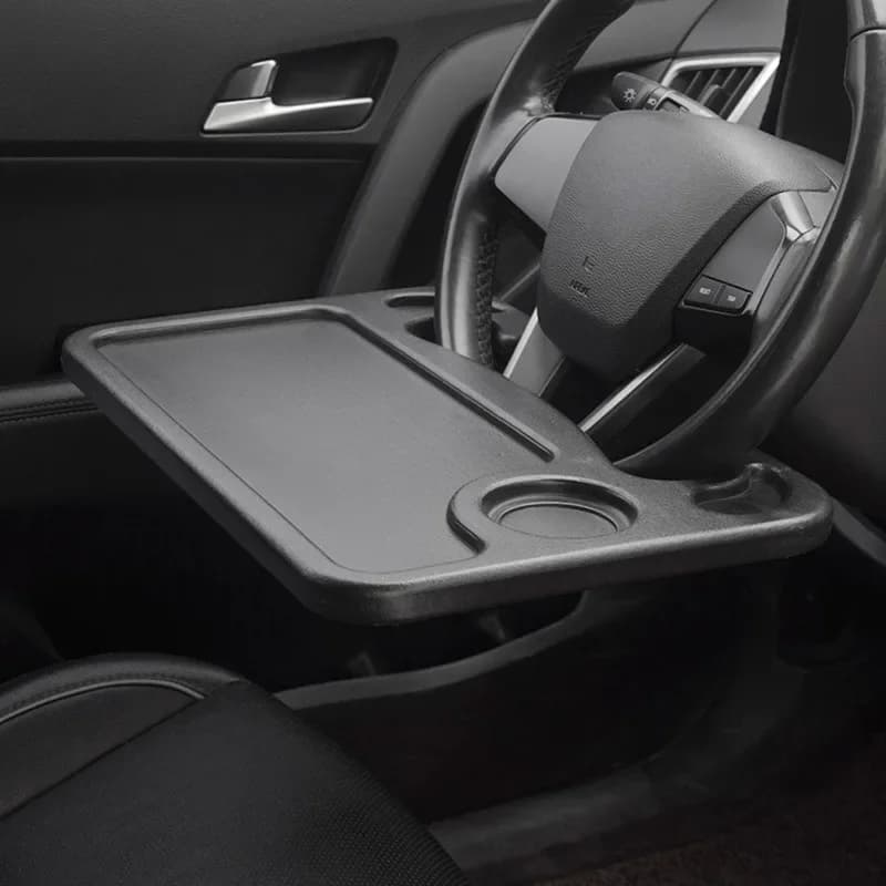 Car Table Holder Steering Wheel Car Laptop Computer Desk Mount Stand Table Eat Work Cart Drink Food Coffee Goods Holder Tray