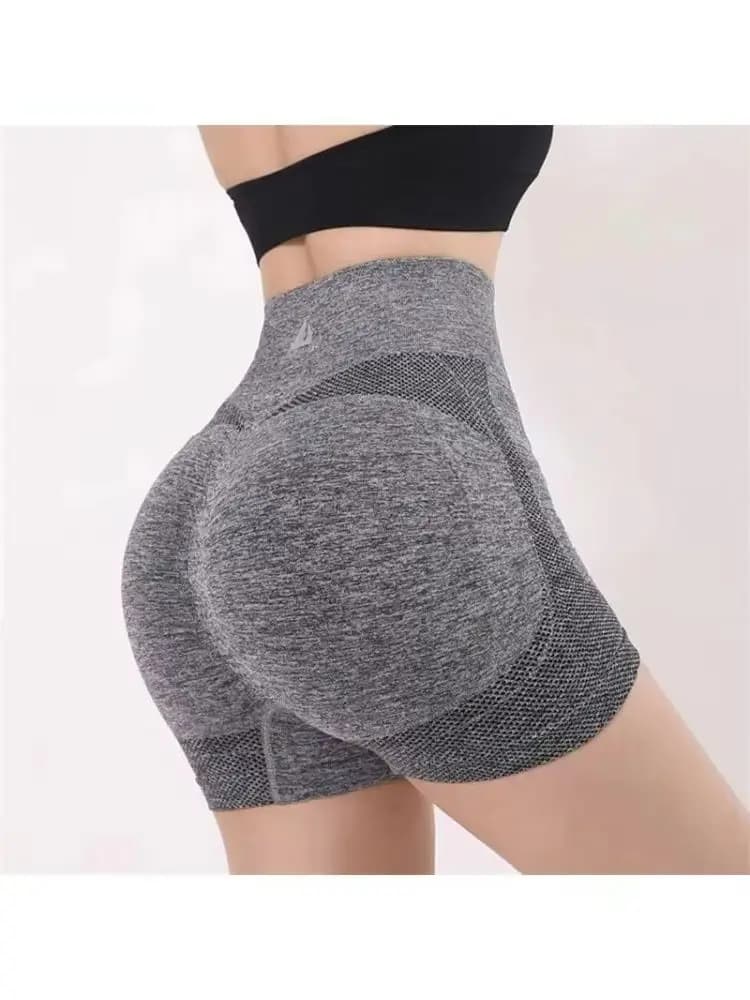 High-Waisted Women's Yoga Fitness Shorts Quick Dry Breathable Running Cycling Leggings for Active Women