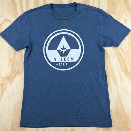 Nuova T-shirt in cotone a maniche corte Volcom da uomo, stile unisex di lusso di alta gamma, sia per uomo che per donna