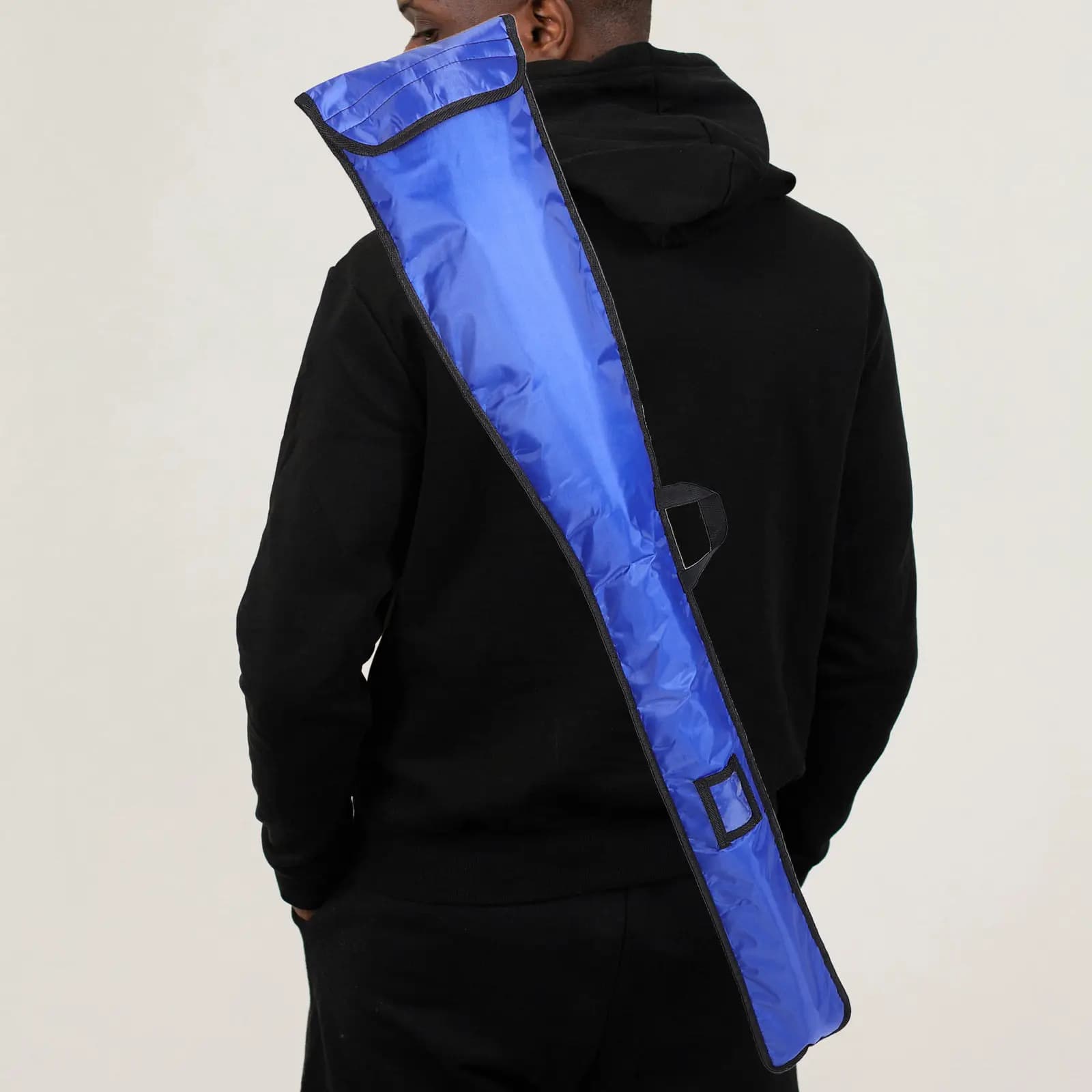 Borsa Porta Pagaia 131x25x2cm in Tessuto Oxford con Protezione in Schiuma, Borsa per Pagaia SUP con Tracolla Regolabile per Kayak, Canoa, Tavola da Surf