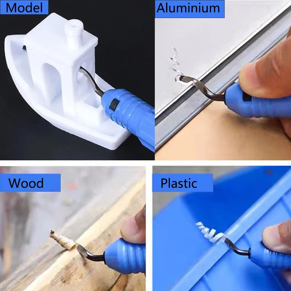 Kit di Strumenti per Stampante 3D: Coltello per Sbavatura, Raschietto, Spatola per Bordi in Legno e Plastica, Taglierina per Filamenti PLA ABS PETG, Kit per Modellismo