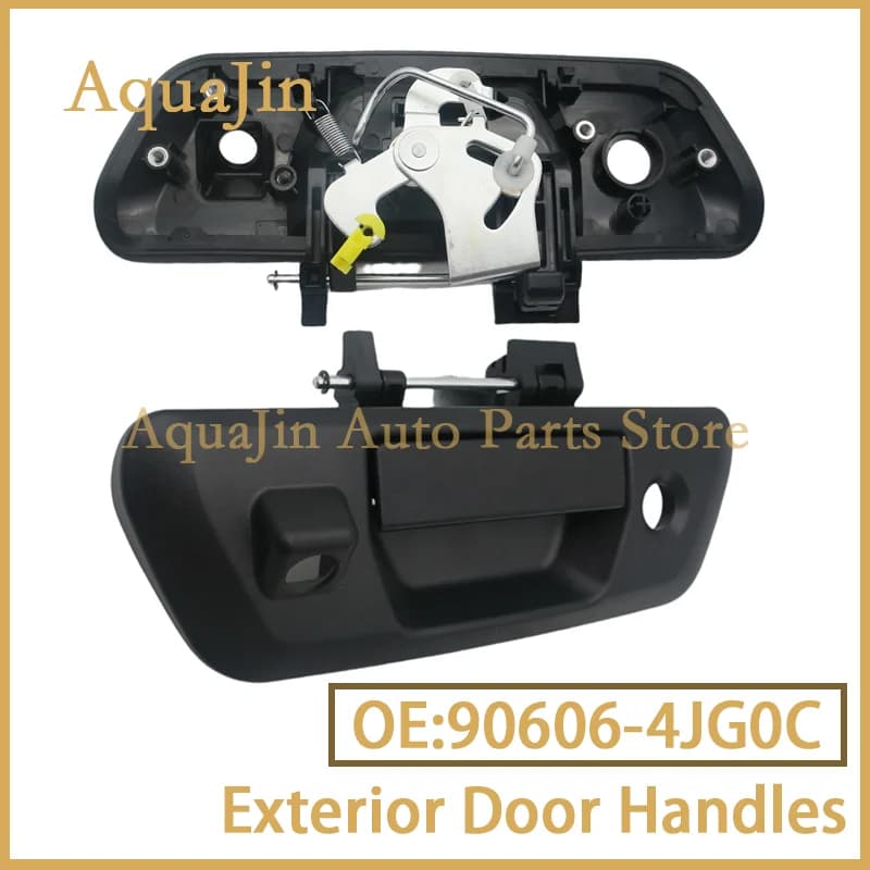 90606-4JG0C Maniglia del portellone posteriore con foro per chiave e telecamera per Nissan Navara D23 NP300 2015~2021 2016 2017 2018 2019 2020 Auto 906064JG0C