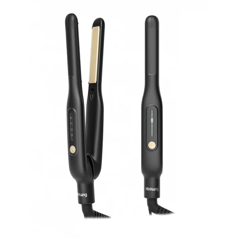 Small Hair Plate for Short Hair, Iron Hair Clips with Ceramic Negative Ions, Quick Heating, for Travel and Professional Use