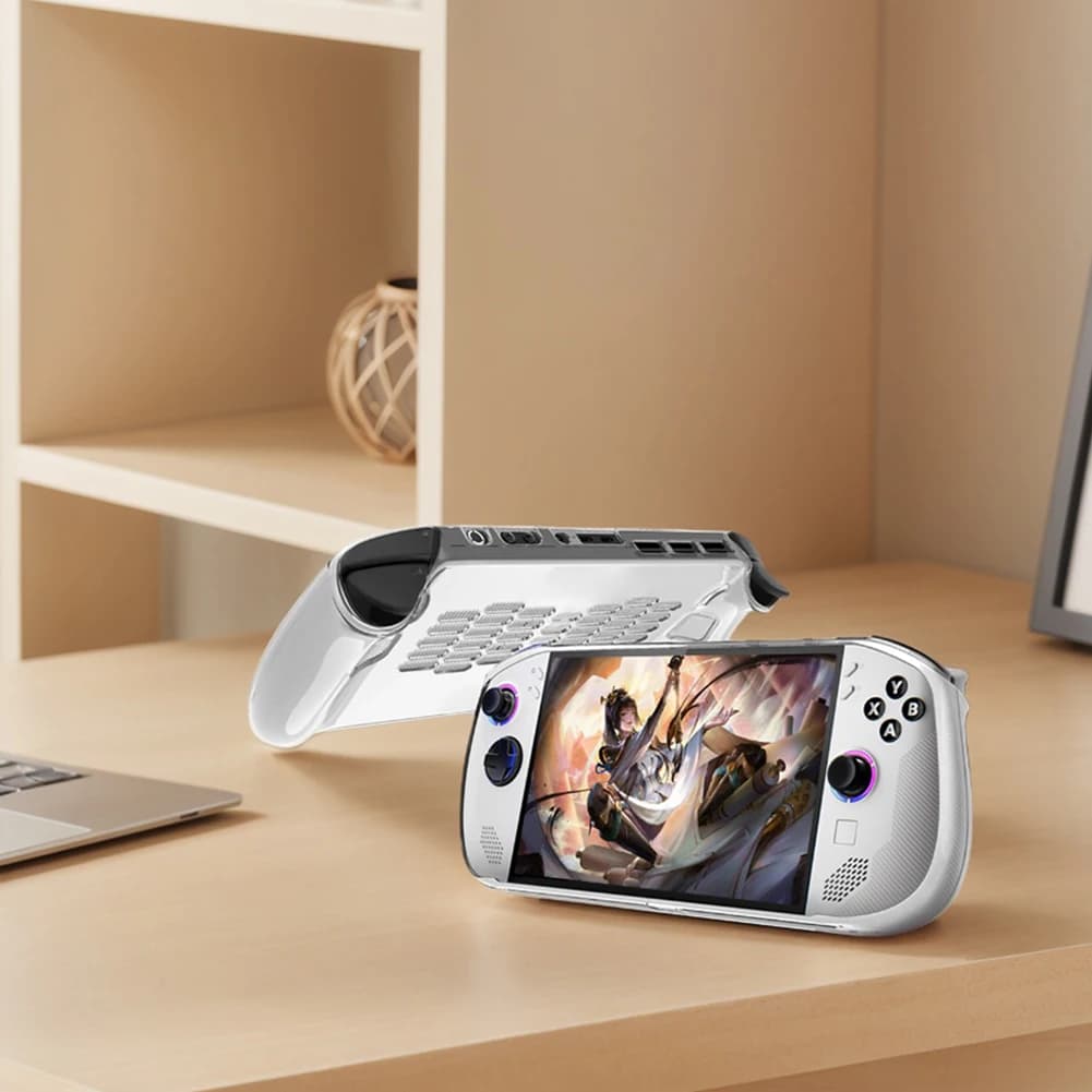Custodia in TPU per Lenovo Legion Go S Gaming Handheld, Custodia Protettiva Ergonomica Completa, Cover Protettiva, Accessori per Giochi