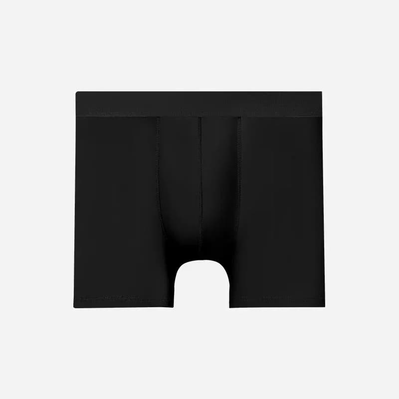 2PCS Men's extended sports boxer shorts in plus size, suitable for men weighing up to 200 jin. Made of ice silk material, they a