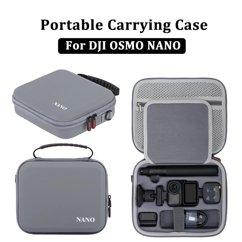 Suitable for DJI OSMO NANO Action Camera Accessories Bag Multifunctional Protective Bag Travel Case