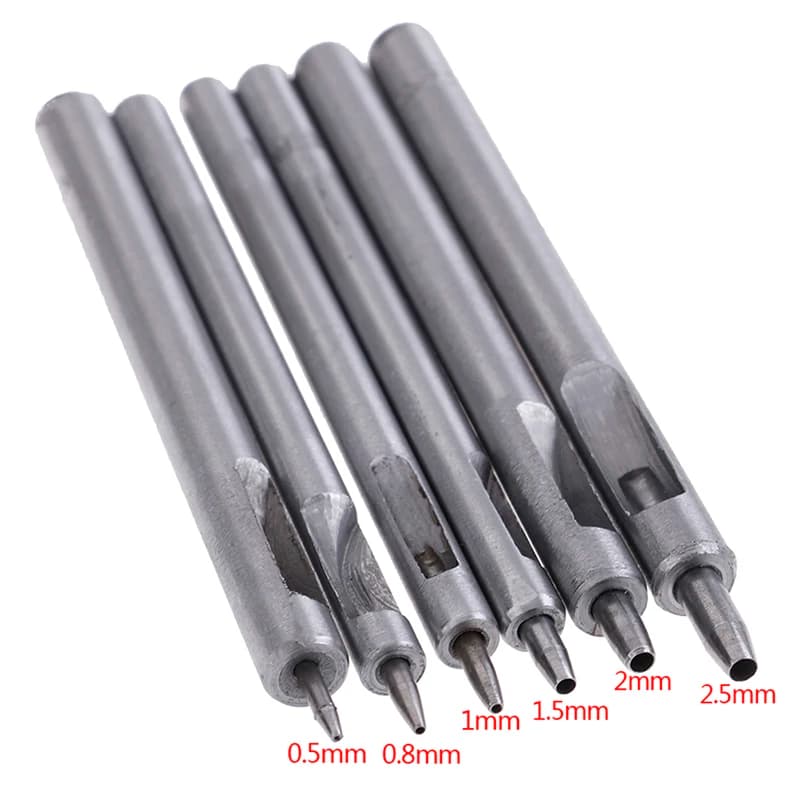 DIY Belt Punching Leather Drilling Tool Drilling Ribbon Perforated Leather Handcrafted