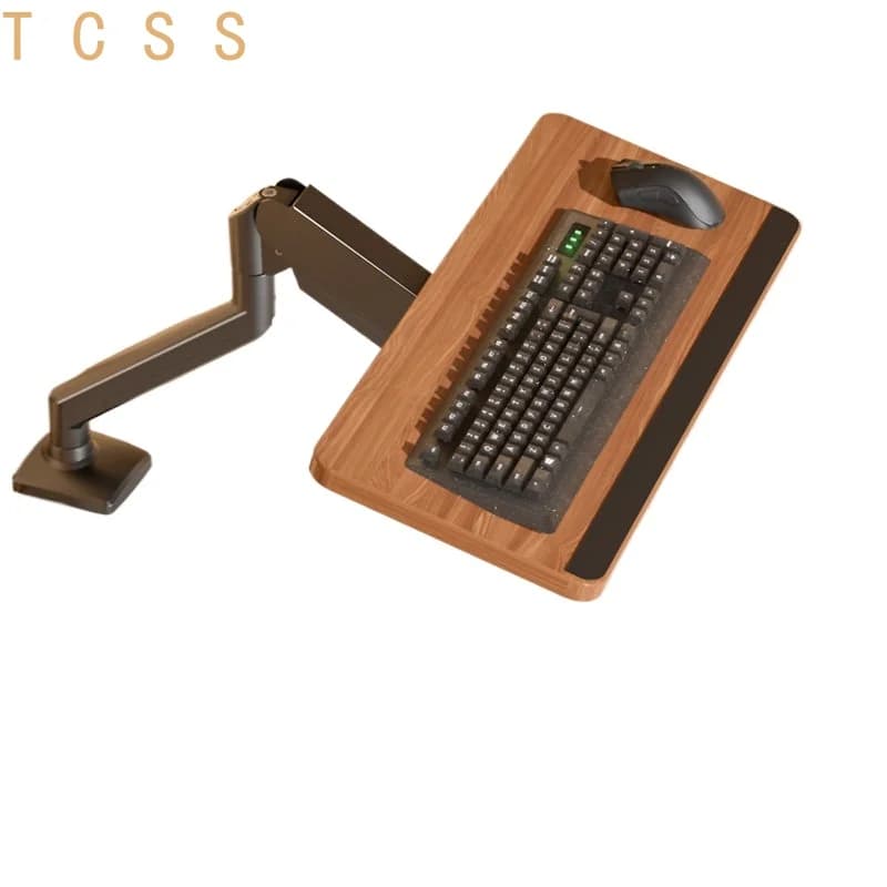 Ergonomic Keyboard Wrist Rest Stand Adjustable Height Tablet Support Base Non-Slip Breathable Memory Foam Laptop Gaming Office