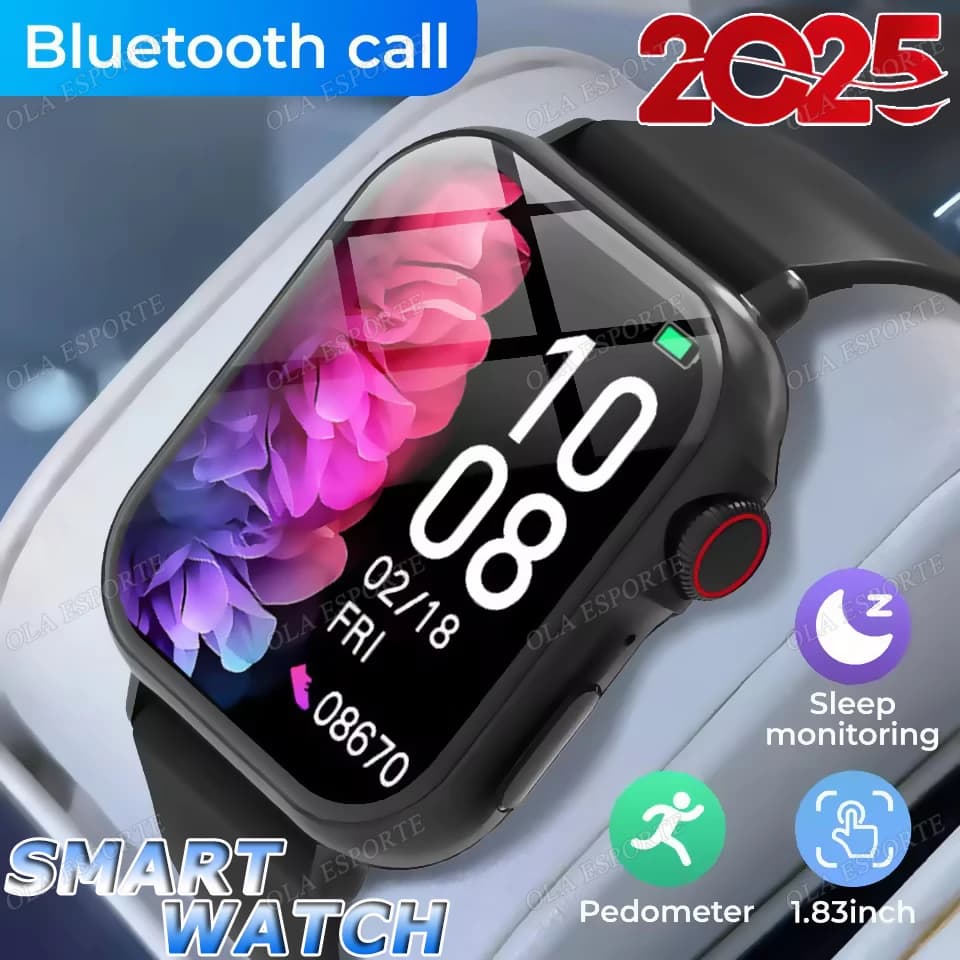 New GPS Tracker Women's Watch Smart Men 5ATM Waterproof Sport Frequency Cardiaca Health Monitor Bluetooth Smartwatch For Android Ios