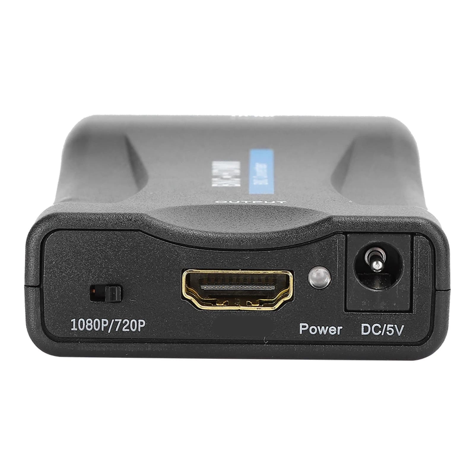 Adattatore da BNC a HDTV Convertitore da BNC a HDTV ABS Monitoraggio adattatore da HDTV Display Conversione senza perdita 1080P/720P ad alta definizione