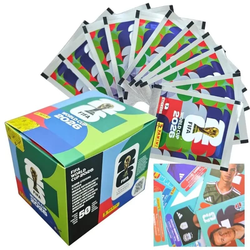 In stock 2026 FIFA World Cup Panini Original Stickers International Edition Collected Football Fan Souvenir Gift #