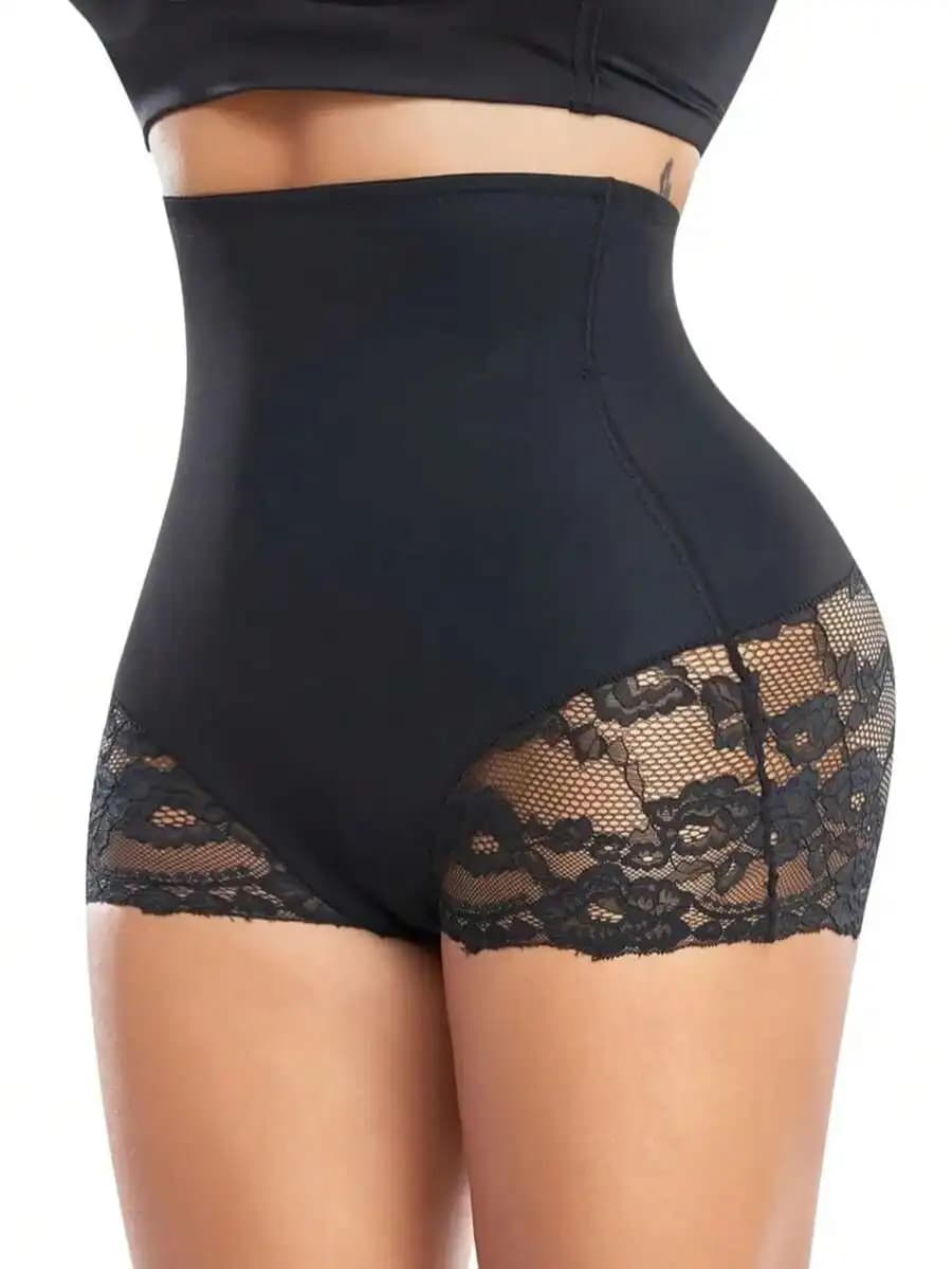 SEXYEYE Sexy High-Waisted Tummy Control Shapewear Shorts For Women,Three-In-One Body Shaping, Bottoming And Underwear