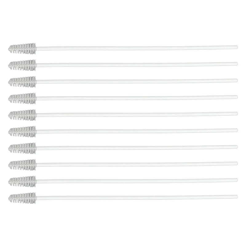 10pcs 4mm Dia bottiglia spazzola per la pulizia della cannuccia spazzola per la pulizia della cannuccia in plastica riutilizzabile strumento per la pulizia dei capelli morbidi lunghezza 175mm