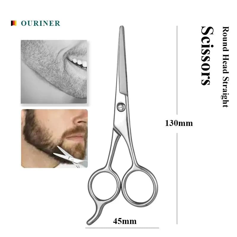 130 MILLIMETRI In Acciaio Inox Sopracciglio Ciglia Naso Forbici Per Capelli Rimozione Strumento di Trucco Forbici Manicure Cuticola Rimuovere Taglierina Trimmer