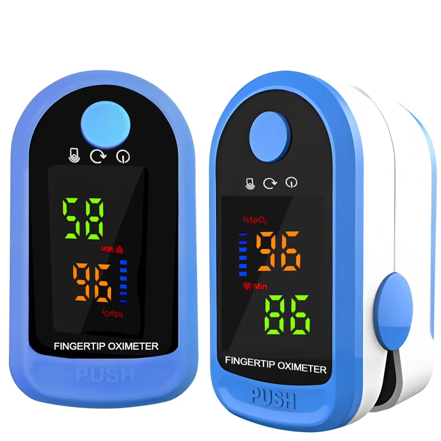 Finger pulse oximeter Medical portable oxygen meter for blood OLED heart rate saturation meter Oximeter Dede LED display