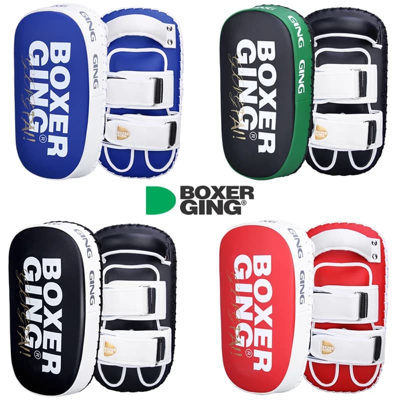 1 pz Taekwondo Kick Pad PU Muay Thai Pad MMA Karate Kick Pad Kickboxing Training Bersaglio Arti Marziali Sacco da boxe In Pelle Strik