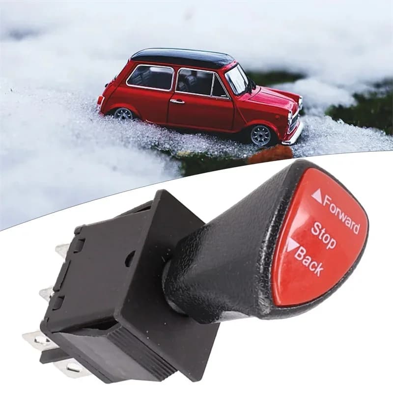 Interruttore a bilanciere scorrevole a scatto DPDT a 6 pin Controllo arresto avanti e indietro KCD46046P affidabile per applicazioni 125 V e 250 V
